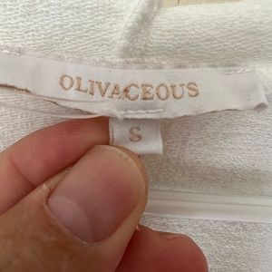 Oliveaceous tye die hoodie with zipper in size small . Never worn